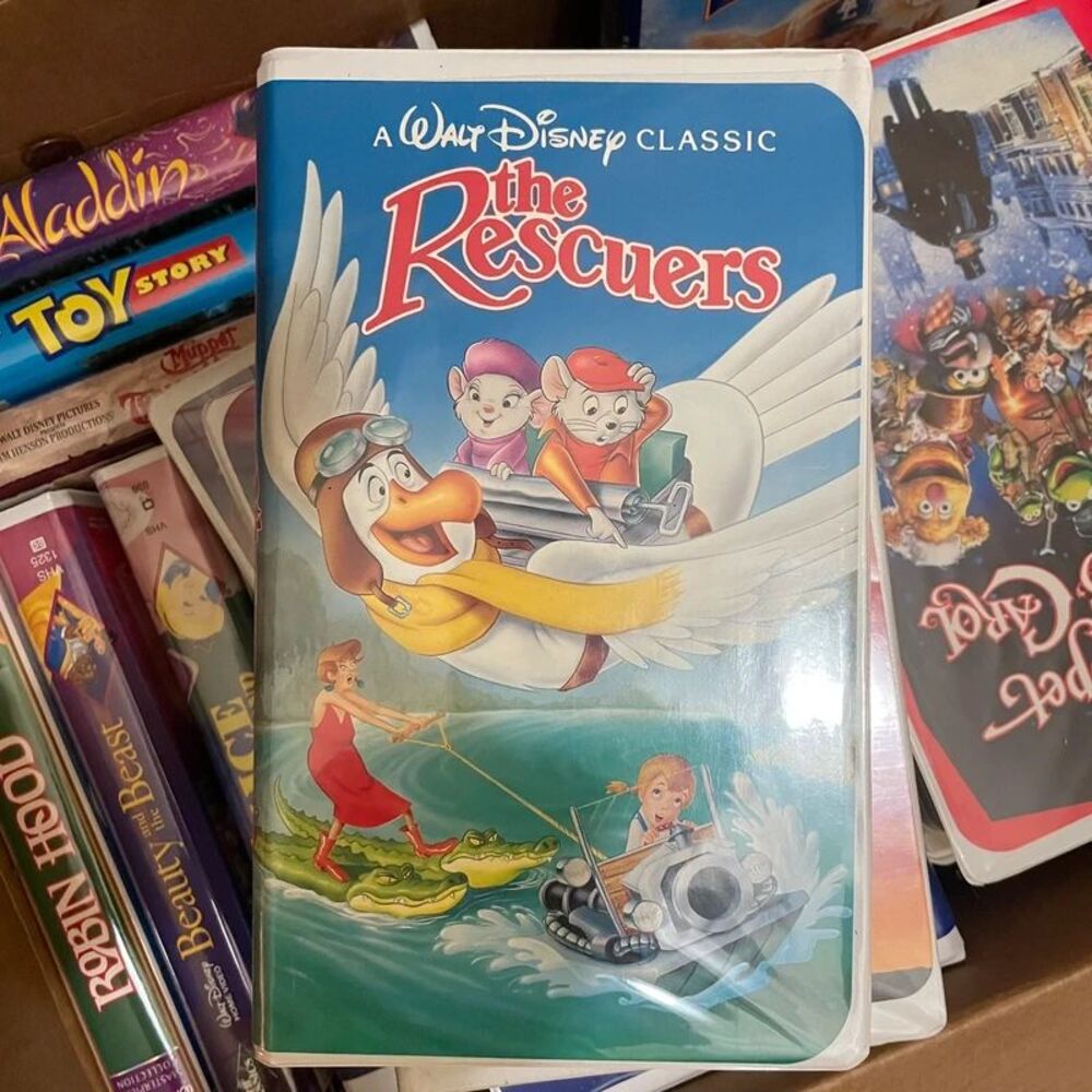 The Rescuers VHS Walt Disney Classic Video Tape